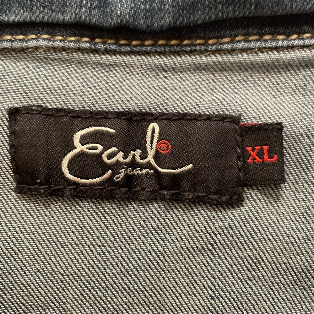 Earl Jean Studded Vest - Picture 7 of 9